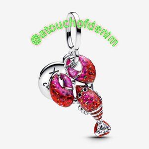 Pandora Lobster Dangle Charm